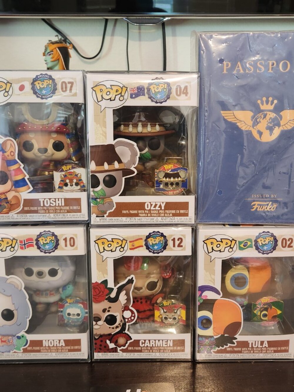 Funko PoP Around the World Bundle of 5 + Passport